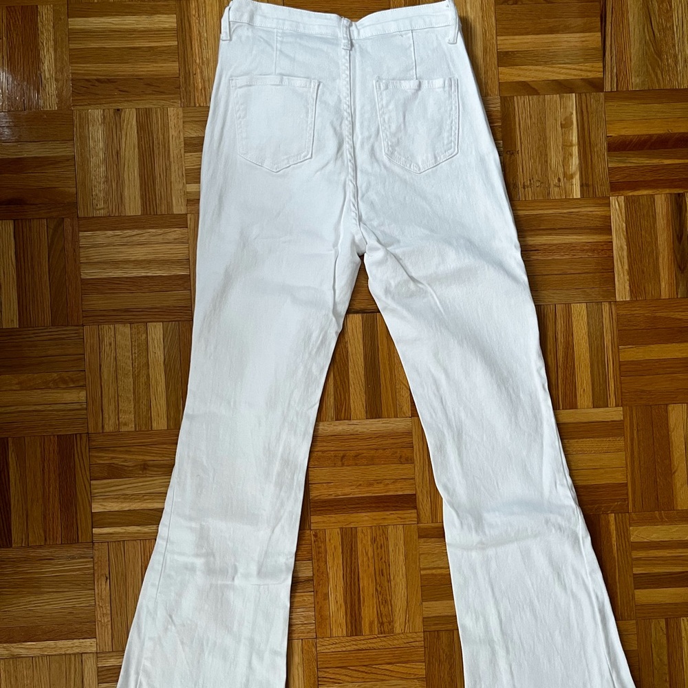 White High Rise Jeans - Picture 2 of 5